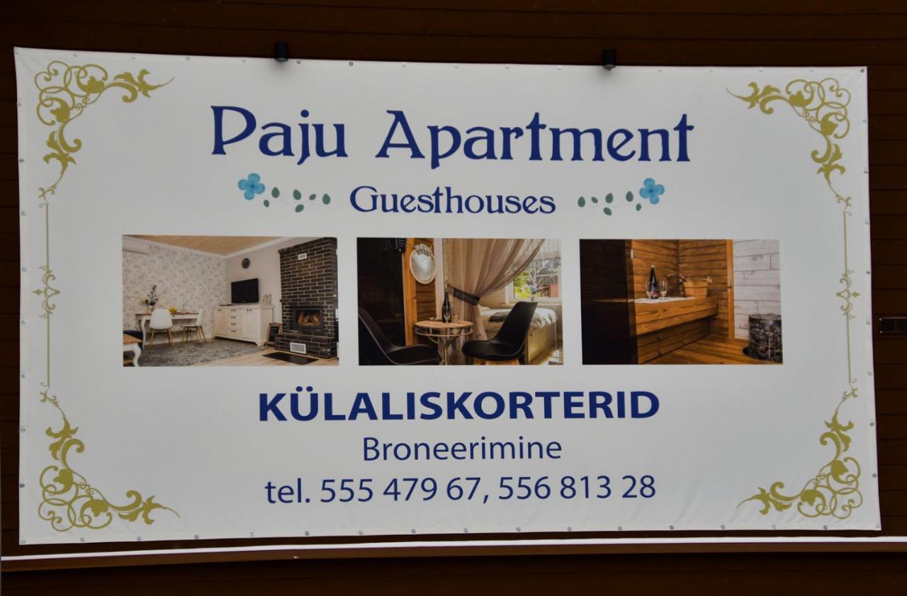 Paju Apartement With Sauna Võru Dış mekan fotoğraf